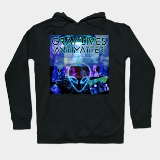 Gray Lives Antimatter Poster Design Hoodie